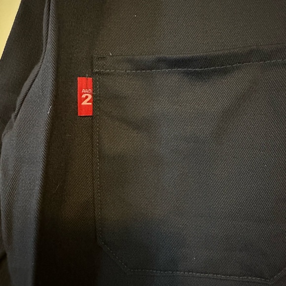 Armorex Unifirst FR Coveralls Jumpsuit 42R Navy L/Sleeve 6 Pocket NWOT - Picture 4 of 10